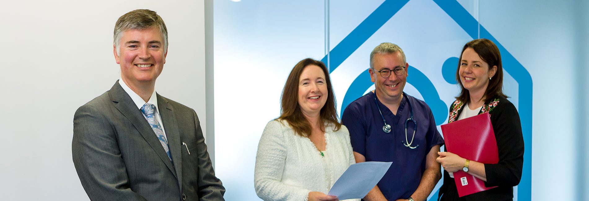 Dr Patrick Owens and his team